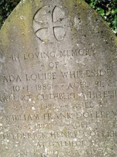 Ada Louise Whiteside on Sysoon