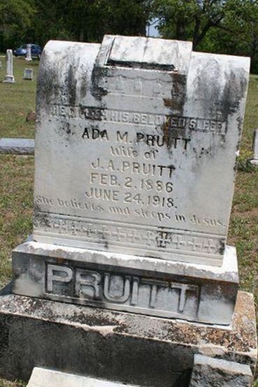 Ada M. Pruitt on Sysoon