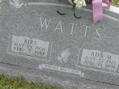 Ada M. Watts on Sysoon