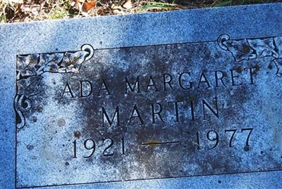 Ada Margaret Martin on Sysoon