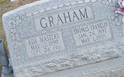 Ada Masters Graham on Sysoon