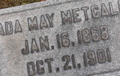 Ada May Metcalf on Sysoon
