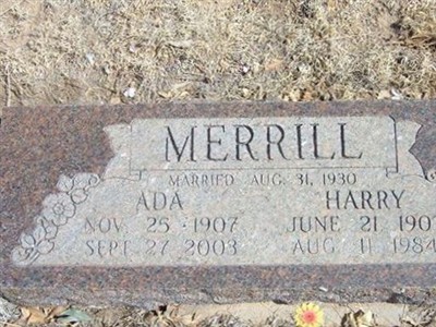 Ada Merrill on Sysoon