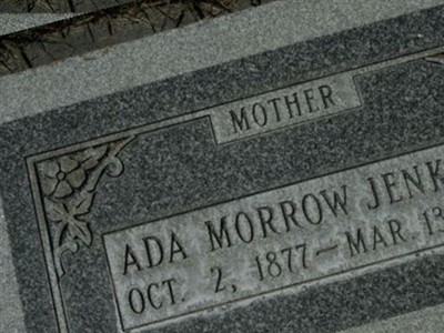 Ada Morrow Jenkins on Sysoon
