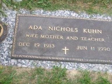 Ada Nichols Kuhn on Sysoon