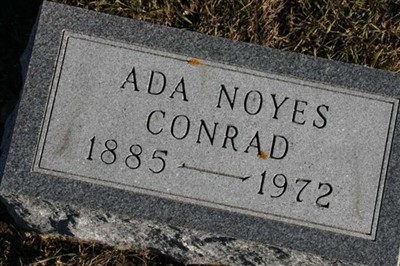 Ada Noyes Conrad on Sysoon