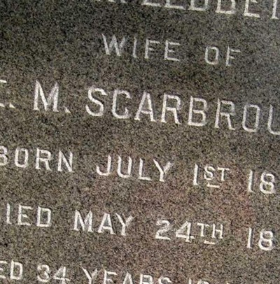 Ada R. Ledbetter Scarbrough on Sysoon