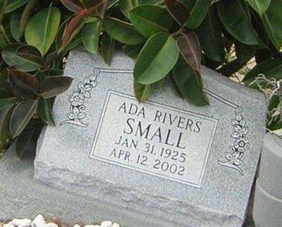 Ada Rivers Small on Sysoon