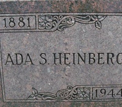 Ada S. Heinberg on Sysoon