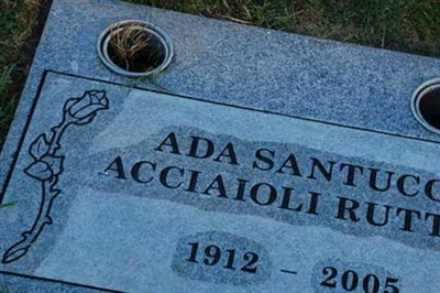 Ada Santucci Acciaioli Rutter on Sysoon