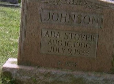 Ada Stover Johnson on Sysoon