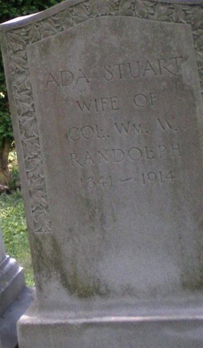 Ada Stuart Randolph on Sysoon