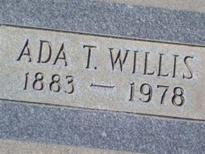 Ada T Willis on Sysoon
