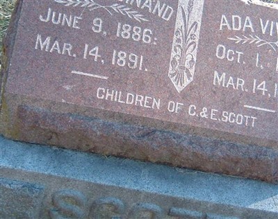 Ada Vivian Scott on Sysoon