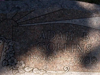 Adah B. Collins on Sysoon