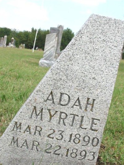 Adah Myrtle Shirk on Sysoon