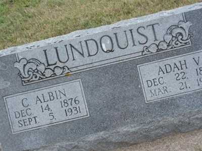 Adah V. Lundquist on Sysoon
