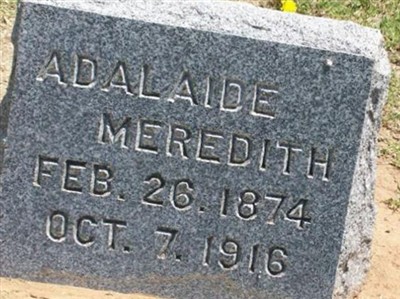 Adalaide Meredith on Sysoon