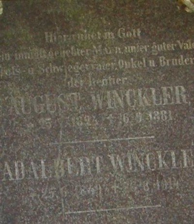 Adalbert Winckler on Sysoon