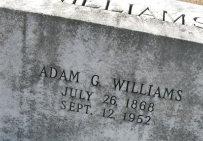 Adam G. Williams on Sysoon