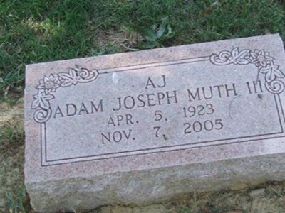 Adam Joseph "AJ" Muth, III on Sysoon