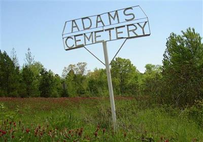 Adams Cemetery on Sysoon