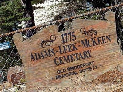 Adams-Leek-McKeen Cemetery on Sysoon