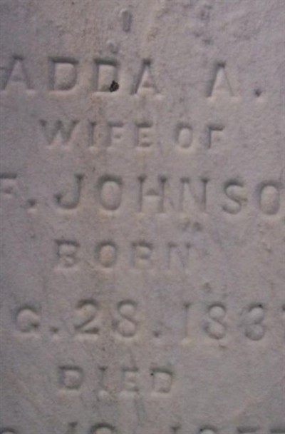 Adda A. Johnson on Sysoon