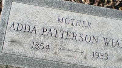 Adda Patterson Wiant on Sysoon