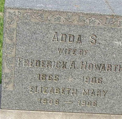 Adda S Howarth on Sysoon
