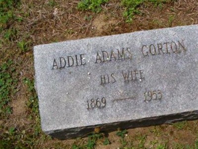 Addie Adams Gorton Harris on Sysoon