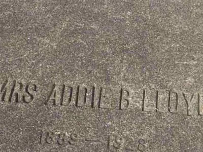 Addie B. Lloyd on Sysoon