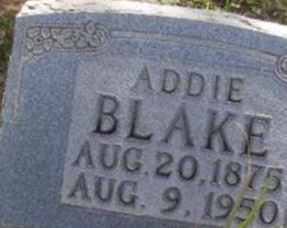 Addie Blake on Sysoon