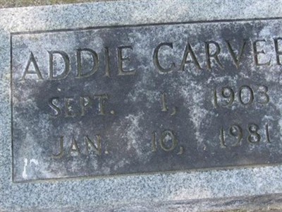 Addie Carver on Sysoon