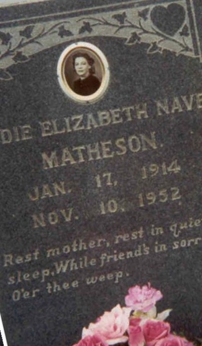Addie Elizabeth Nave Matheson on Sysoon