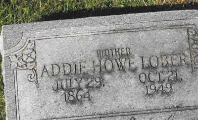Addie Howe Lober on Sysoon