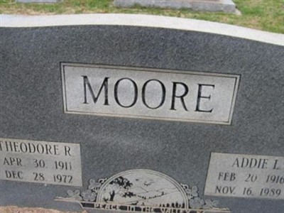 Addie L. Moore on Sysoon