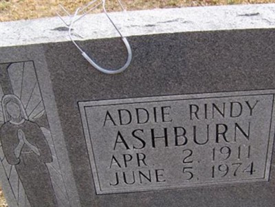 Addie Rindy Ashburn on Sysoon