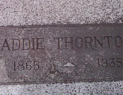 Addie Thornton on Sysoon