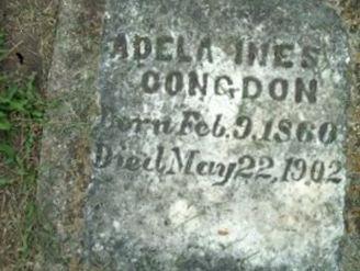 Adela Ines Congdon on Sysoon