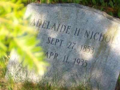 Adelaide H. Nichol on Sysoon