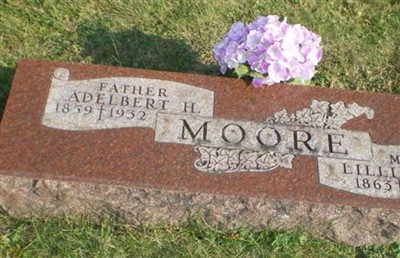 Adelbert H Moore on Sysoon