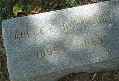 Adele E Burgdorf on Sysoon