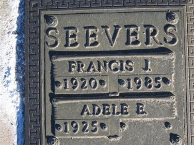 Adele E Seevers on Sysoon