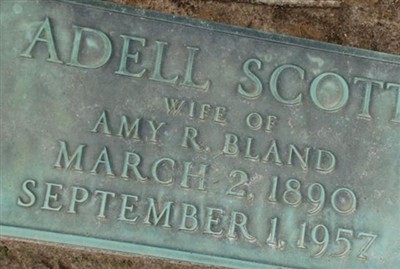 Adell Scott Bland on Sysoon