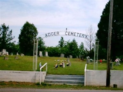 Adger Cemetery on Sysoon