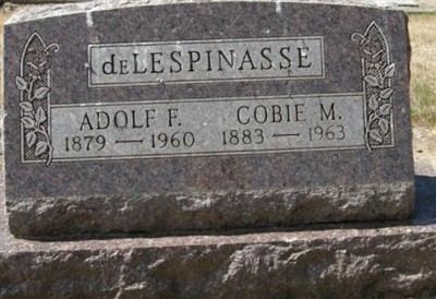 Adolf F. deLespinasse on Sysoon