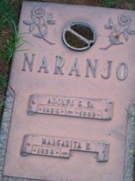 Adolfo G Naranjo, Sr on Sysoon
