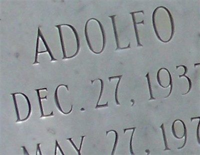 Adolfo Gonzalez on Sysoon