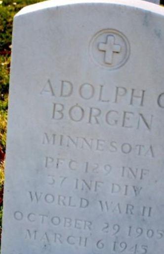 Adolph C Borgen on Sysoon